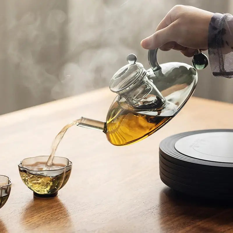 Glass Electric Teapot with Infuser