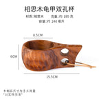 Home Wooden Craft Handmade Tea Milk Wooden Mug Coffee Mug