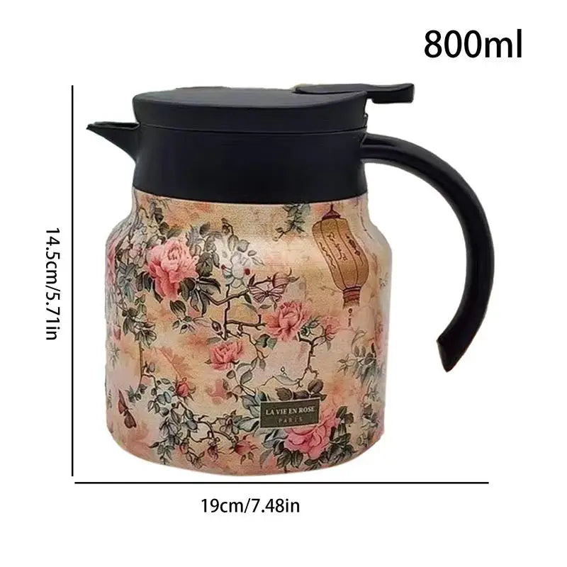 800ML Vintage Tea Thermos Kettle