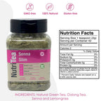 NUTRITEA Natural Herbal Health Loose Leaf Tea Jars